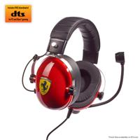 Thrustmaster   Gaming Headset   DTS T Racing Scuderia Ferrari Edition   Wired   Over-Ear   Red/Black 4060197