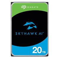 HDD SEAGATE SkyHawk AI 20TB SATA 3.0 256 MB 7200 rpm Discs/Heads 10/20 3,5" ST20000VE002