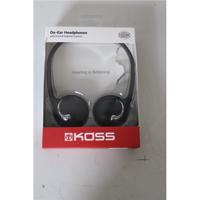 SALE OUT. Koss KPH25 Headphones, On-Ear, Wired, Black, DAMAGED PACKAGING   Headphones   KPH25k   Wired   On-Ear   DAMAGED PACKAGING   Black 195744SO