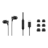 Lenovo   USB-C Wired In-Ear Headphones (with inline control)   4XD1J77351   Wired   Black 4XD1J77351