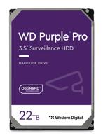 HDD WESTERN DIGITAL Purple Pro 22TB SATA 512 MB 7200 rpm 3,5" WD221PURP